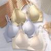 Wheat Ear Lace Seamless No-Rim Bra - Women's Comfortable, Thin, Fresh Expansion Design