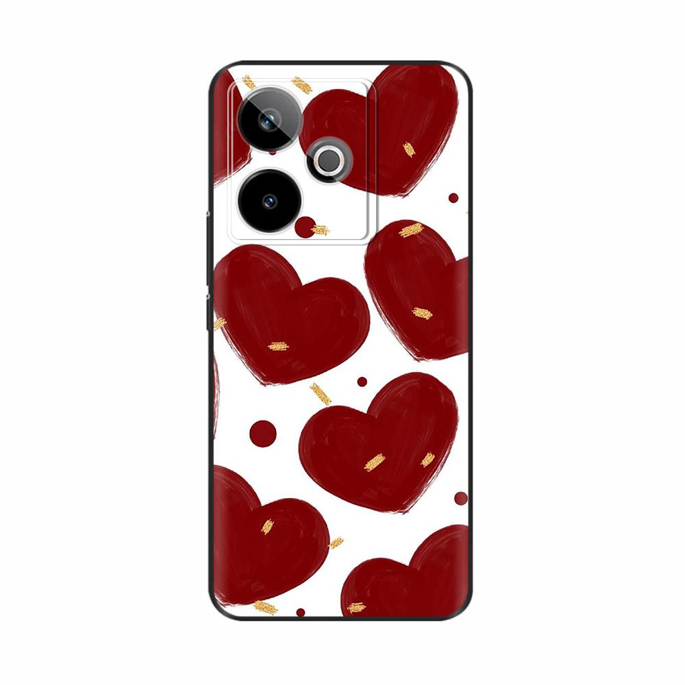 Чехол для Realme GT 7/GT 7T/GT7 PRO с рисунком Бабочка и Цветок, Противоударная Защита, Чехол-Бампер из ТПУ для Realme GT 7 7T Pro, Fundas