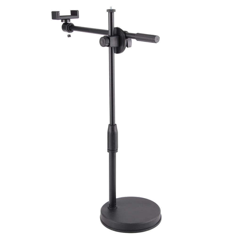 Desktop Photography Phone Holder Bracket Arm Bracket Stand for Photo Video Shooting Fill Light