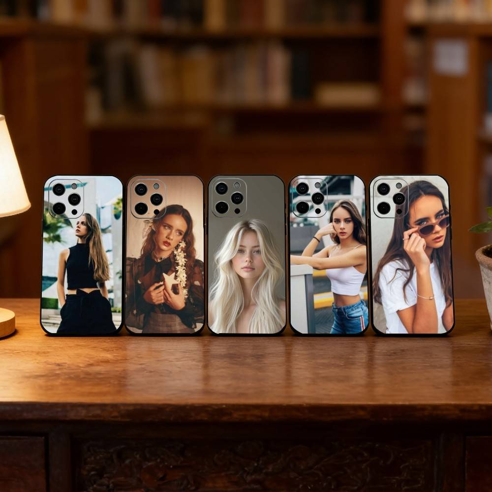 Красивый кадр Чехол для телефона Для iPhone 17, 16,15,14,13,12,11 Plus,Pro Max, Другие Мягкий черный чехол