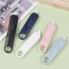 Портативный мини-керамический канцелярский нож, безопасные лезвия, коробка-вскрыватель, режущие инструменты с отверстием для подвешивания на брелок, фиксируется в положении