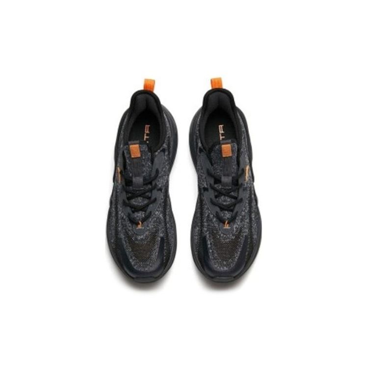 Anta Chao Bai 2.0 Ткань Модная Сетчатая Нескользящая Износостойкая Дышащая Легкая Низкая Повседневная Обувь Мужские Кроссовки Серый Черный 912218835-3