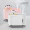 Creative Space Bear Humidifier with Colorful Lights - Cute Cartoon Design