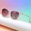 Женские поляризованные солнцезащитные очки Star Trendy Glasses Round Face Retro UV Protection Sunglasses