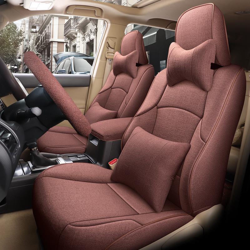 Prado 2700/4000 All-Season Linen Car Seat Cover Cushions