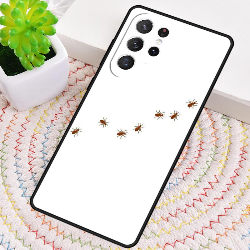 Жуткие Насекомые Муравьи Страшный Чехол для Телефона для Samsung Galaxy note 10 pro S26 Ultra S23 S24 FE S25 S21 S22 PLUS ударопрочный Чехол