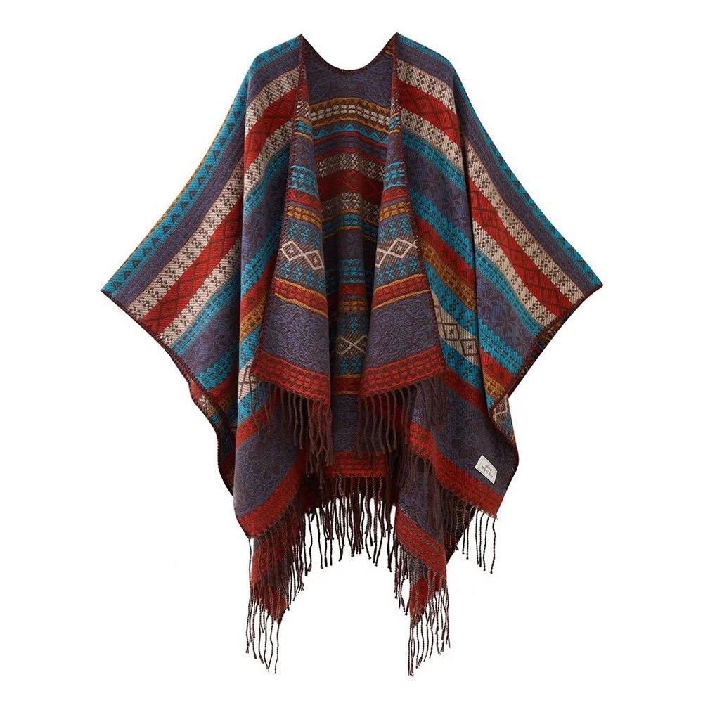 Этнический стиль Шарф Головной платок Защита от солнца Темперамент Кардиган Для женщин Леди Девушки