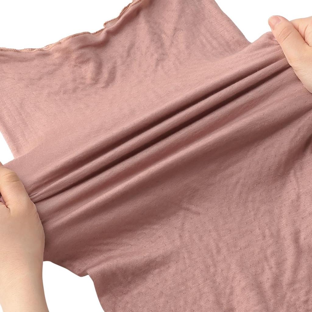 Ацуги Грелка для живота Сделано в Грелка для живота с размером Grace 50 см до японского размера Женский (7007AS), Япония, Деталь с отворотом на хлопковой подкладке, Длина, Винный,