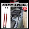 Газовые упоры капота для Kia Ceed Cee'd I ED 2006-2012 Амортизатор Упор Капот Модификация Углеродное Волокно Газовые стойки