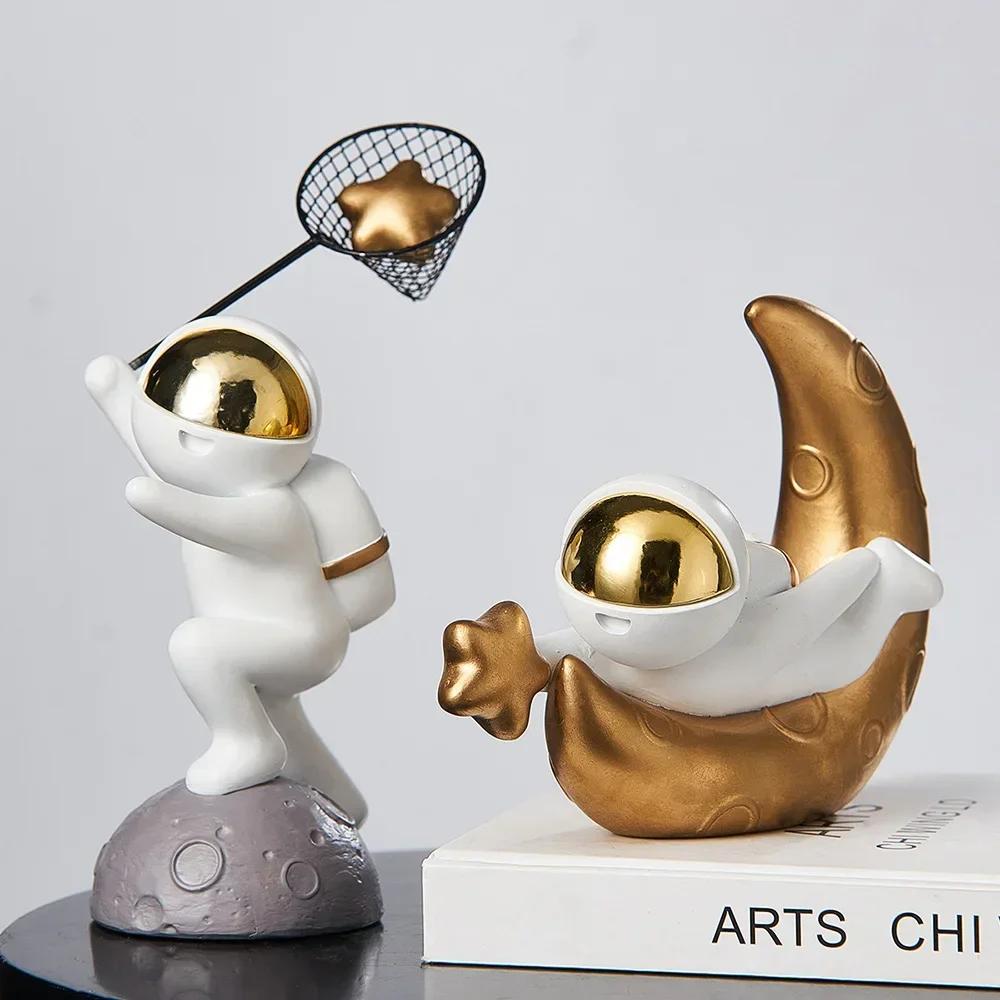 Минимализм Домашний Декор Астронавт Мебель Гостиная ТВ-Тумба Книжная Полка Украшение Астронавт Настольная Мебель