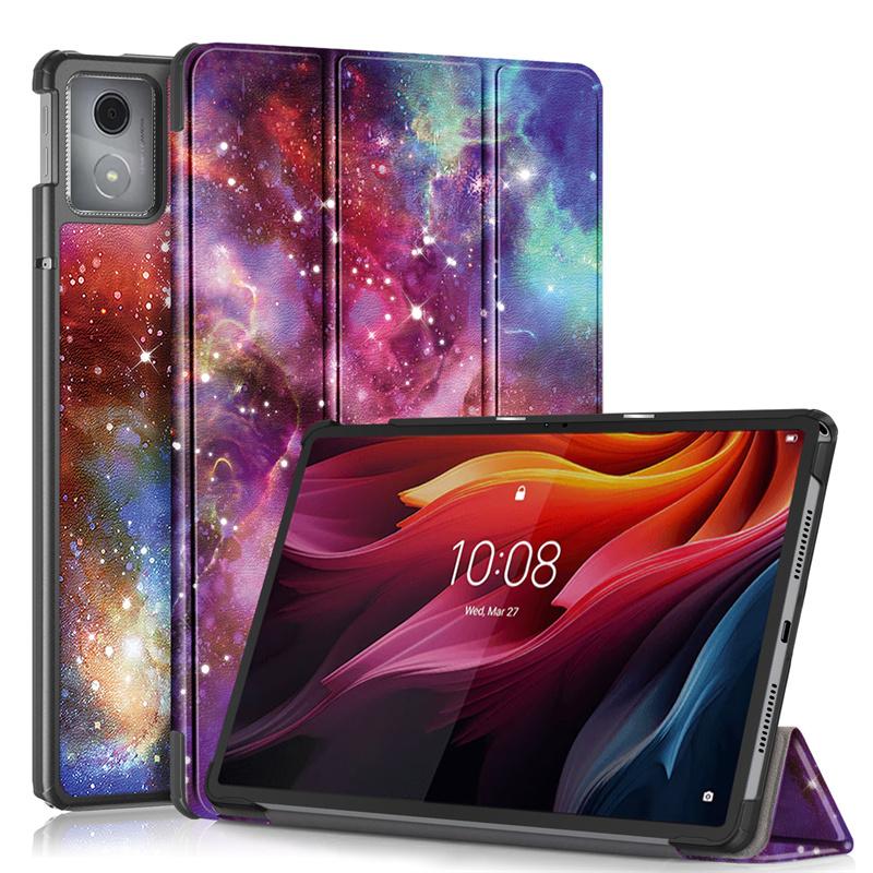For Lenovo Tab K11 Plus Case 11.45 Fashion Paint Smart Leather Cover For Funda Lenovo Tab K11 Plus 11.45 inch tb352fu Case Coque