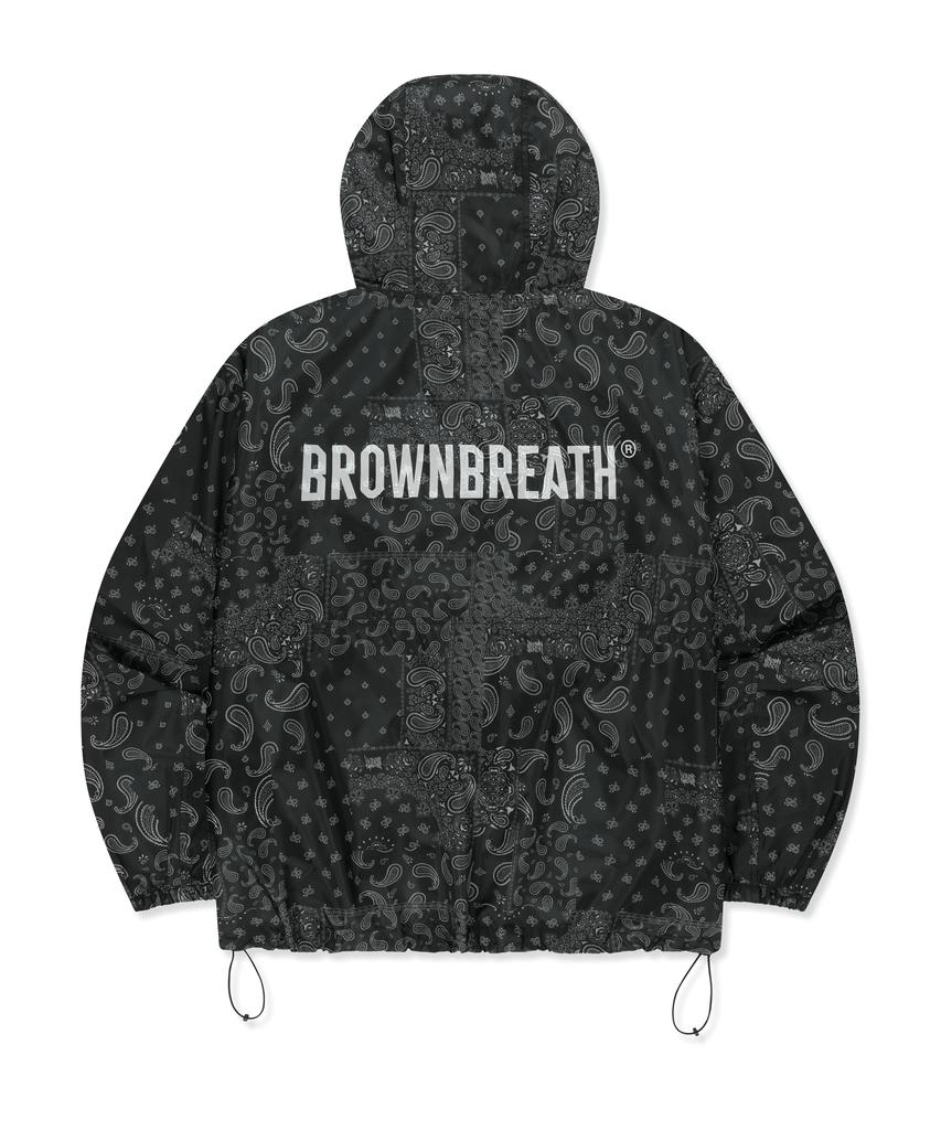 Анорак Brownbreath Paisley - Черный