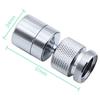 Silver Kitchen Faucet Water Bubbler Saving Tap Aerator Diffuser Faucet Shower Head Filter Nozzle Connector Adapter for Bathroom
