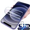 4 шт. гидрогелевая пленка для защиты экрана для iPhone 11 12 13 14 15 Pro Max для iPhone 14 15 Plus 12 13 Mini 13 14 Pro полная пленка