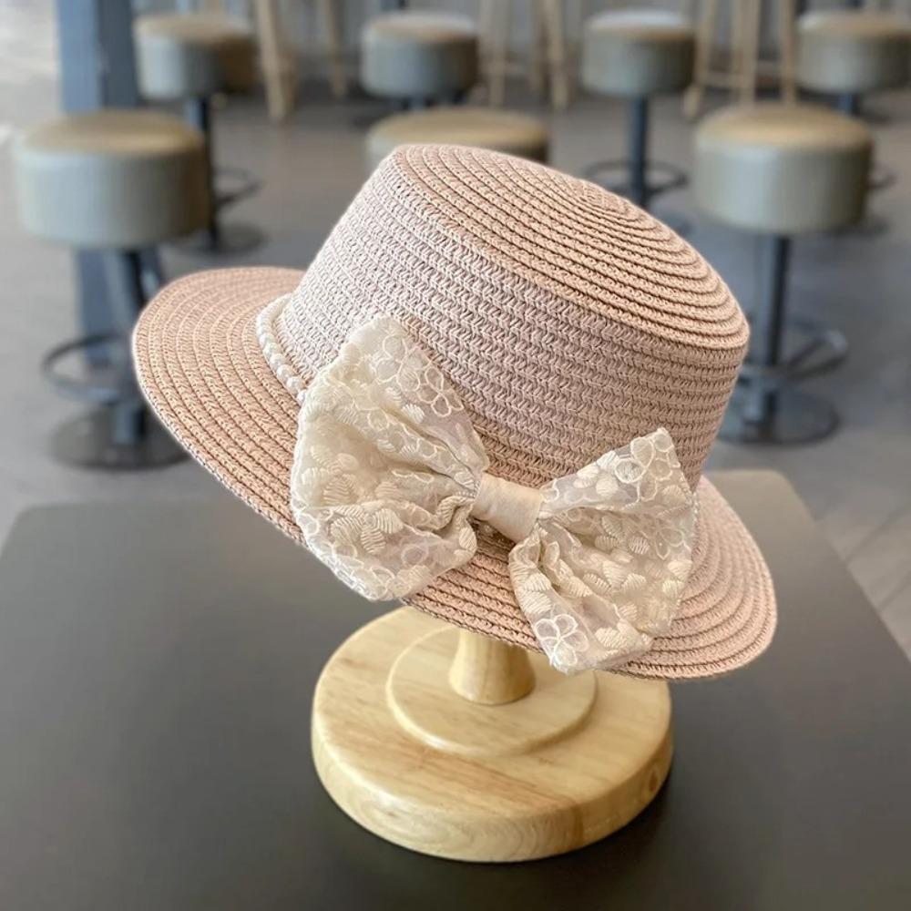 Дышащая пляжная шляпа принцессы, ручная работа, сумка через плечо, летняя соломенная шляпа для маленьких девочек