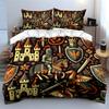 Majestic medieval dreamscape. Bedding sets Duvet covers Pillowcases(1* Duvet Cover 2* Pillowcases without duvet insert)
