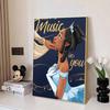 Disney 5D DIY Diamond Painting Tiana Music Theme Illustration Embroidered Mosaic Cross Stitch Home Decor Gift Crafts