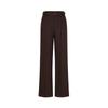 Anna Kou Women's Belted Straight-Leg Winter Trousers