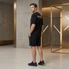 Skechers Базовая Спортивная Серия Модная Удобная Трендовая Простая Футболка с Коротким Рукавом Мужские Топы P225M151-0018