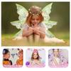 Sparkling Organza Butterfly Wings Girls Angel Wings  for Halloween Dress Up Party Favor Gift