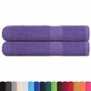 VidaXL Sauna Towels 2 Pcs Purple 80x200 Cm 360 G/m² 100% Cotton, Towel, Bath Towel, Cotton Towel 136887
