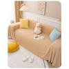 Nordic Simple Sofa Cover Cloth Warm Plush Cushion Cover Blanket All Wrapped Cover Cover Cushion Backrest Armrest Towel