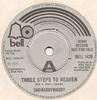 7inch Record SHOWADDYWADDY - Three Steps To Heaven BELL1426PROMO Bell Records 1975 UK Rock Used