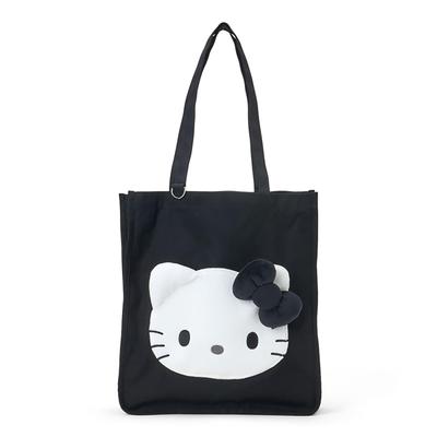Сумка-шоппер Love Hello Hello Kitty черная 606405 [Sanrio] (Я Китти) Хлопок/Полиэстер