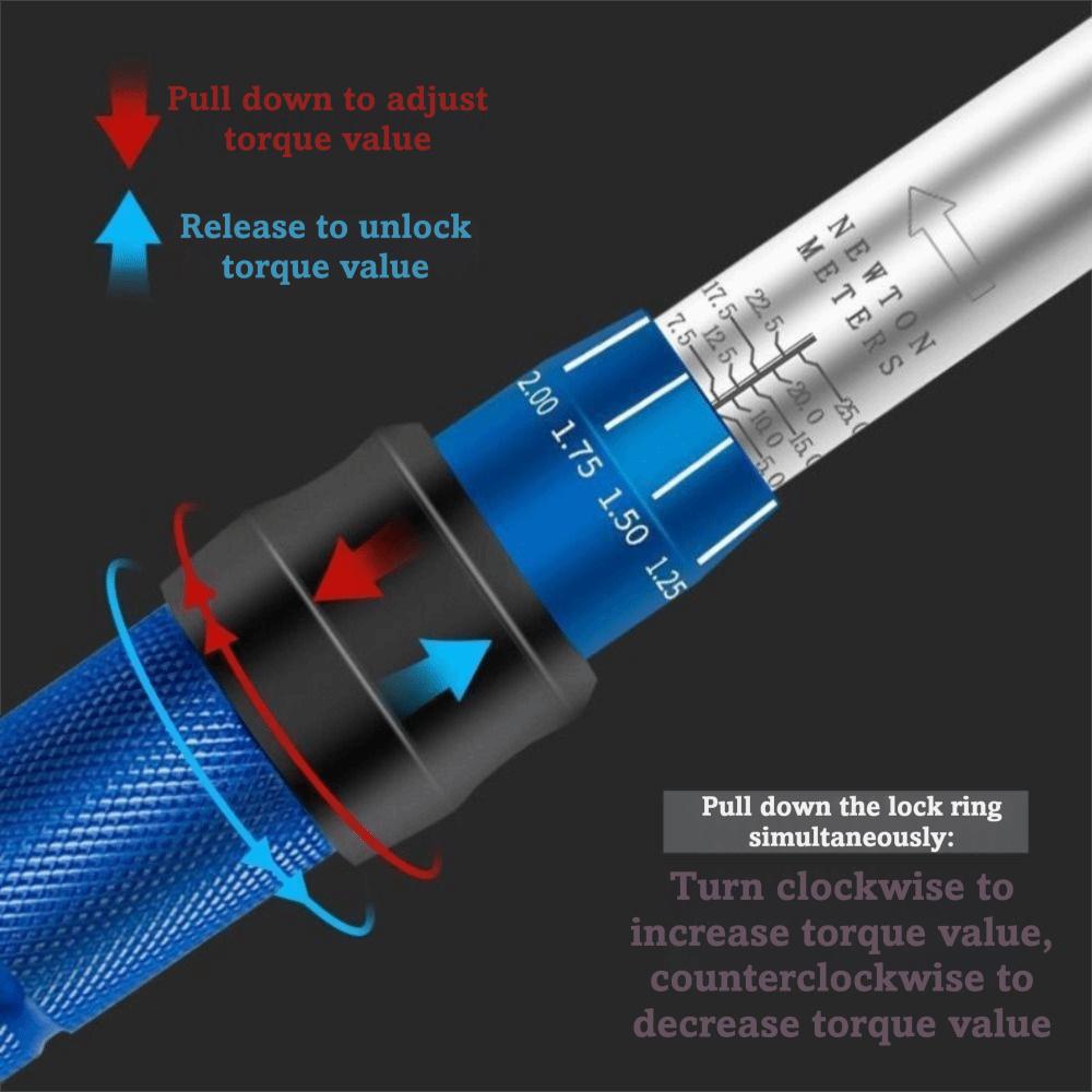 10-60Nm Torque Range Torque Wrench 3/8" Drive Spark Plug Removal Too Motorcycle Maintenance