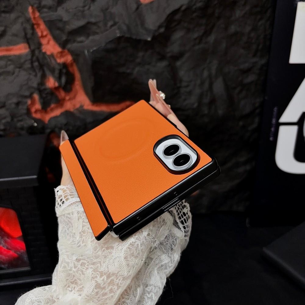 Для Samsung Galaxy Z Fold 8 Чехол Роскошный ПУ Магнитный Беспроводная Зарядка Защитный Задний Чехол-Крышка Для Z Fold 8 Ультра Чехол для Телефона