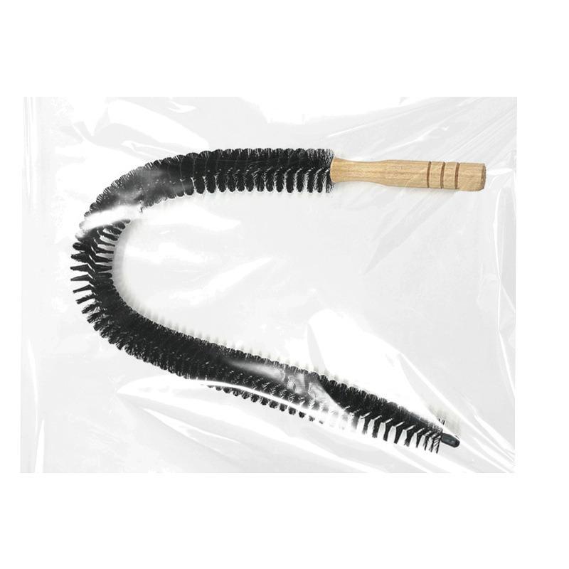 Многофункциональная гибкая щетка с длинной ручкой для чистки стиральных машин, вентиляционных отверстий сушилок и труб