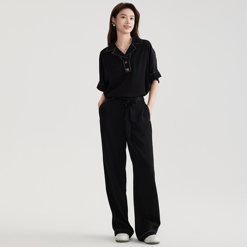 Women's Loose Straight Leg Casual Pants