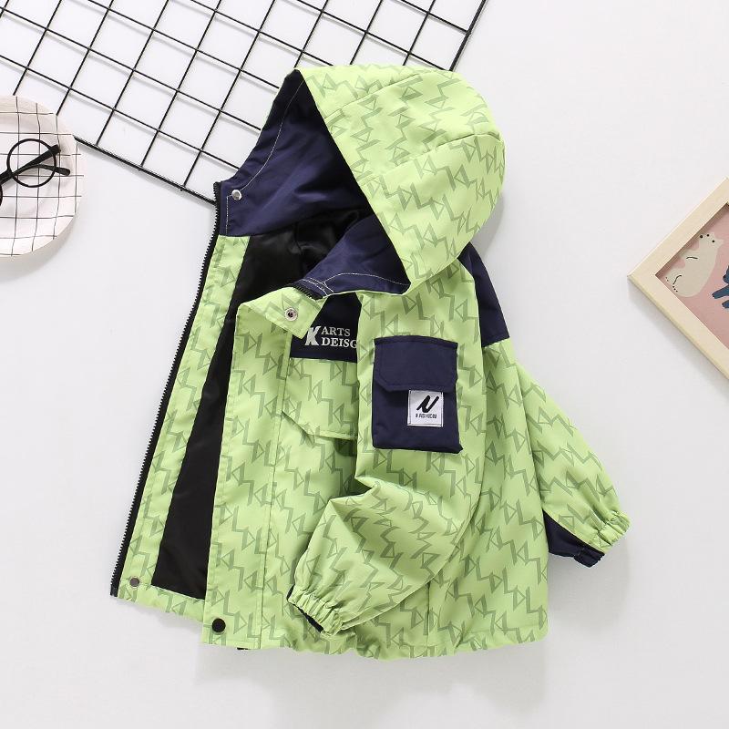 Повседневная куртка для мальчиков, весна и осень, детская красивая водонепроницаемая куртка для отдыха на природе