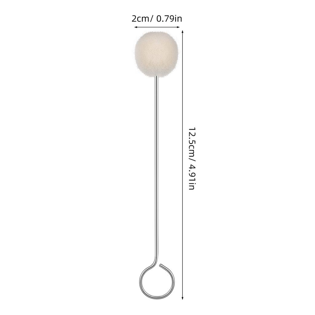 10Pcs Wool Daubers Dye Tool for Staining Dyeing Shoes Edging Goods Conditioning Broad Even Coverage