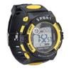 Digital Kids Watch 50M Waterproof Alarm Timer 12 24H System LED Backlight PU Band Analog Watch