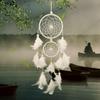 Dream Catcher Room Decor Feather Weaving Catching Up The Dream Angle Dreamcatcher Wind Chimes Indian Style Religious Mascot