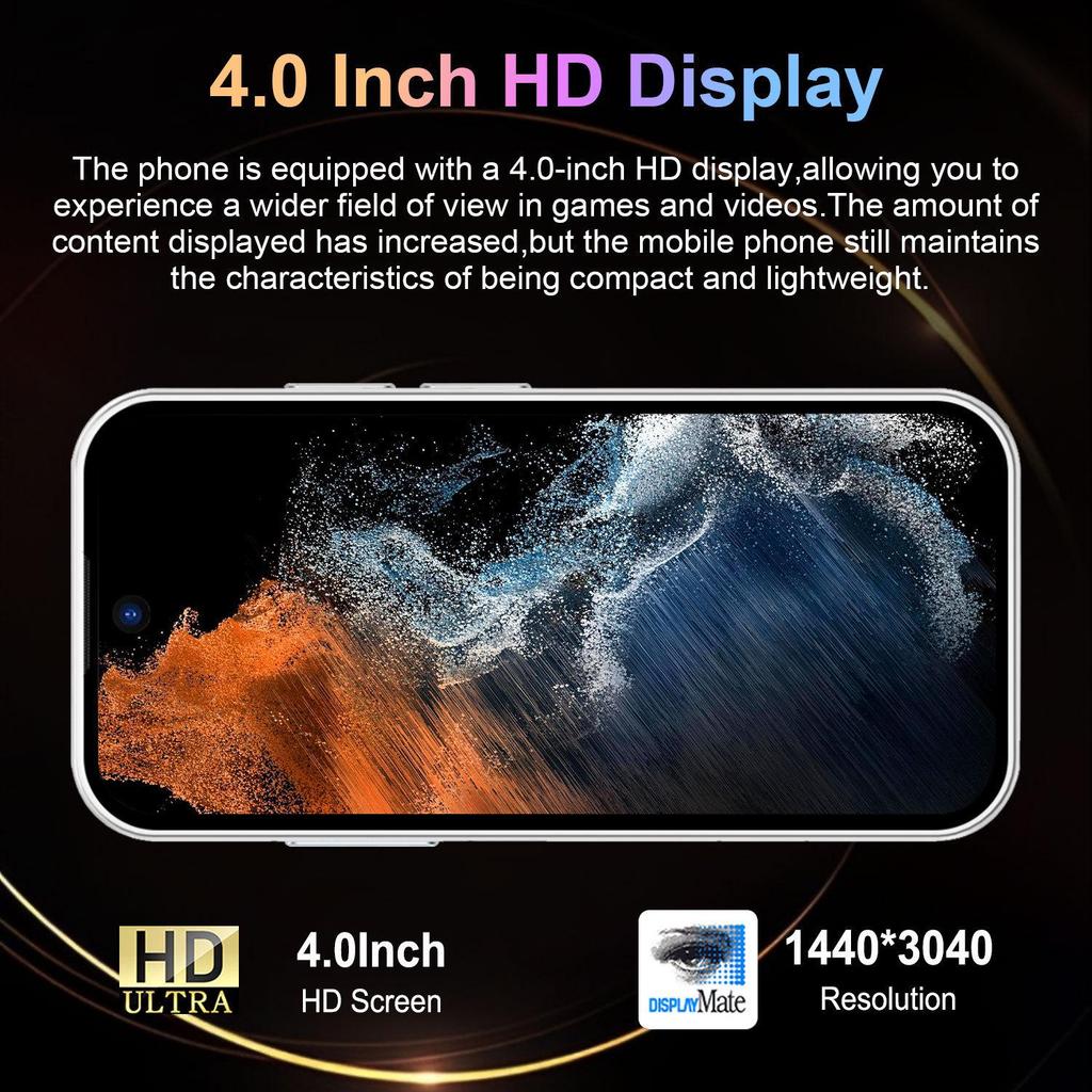 S26 Мини-мобильный телефон 4+64ГБ Android 4-дюймовый смартфон