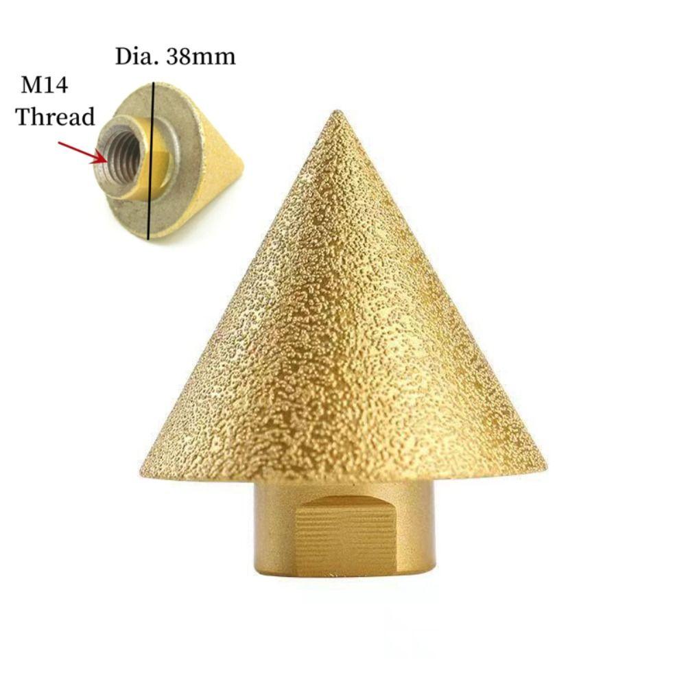 M10/M14 Thread Punching Expanding Drill Bit Cone Trimmer Drill Bit Diamond Beveling Chamfer Bit