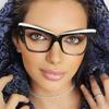 Retro Colorful Cat Eye Glasses Frame Colorable Lens Big Frame Anti Blue Light Glasses Clear Lens Protective Eyewear Travel