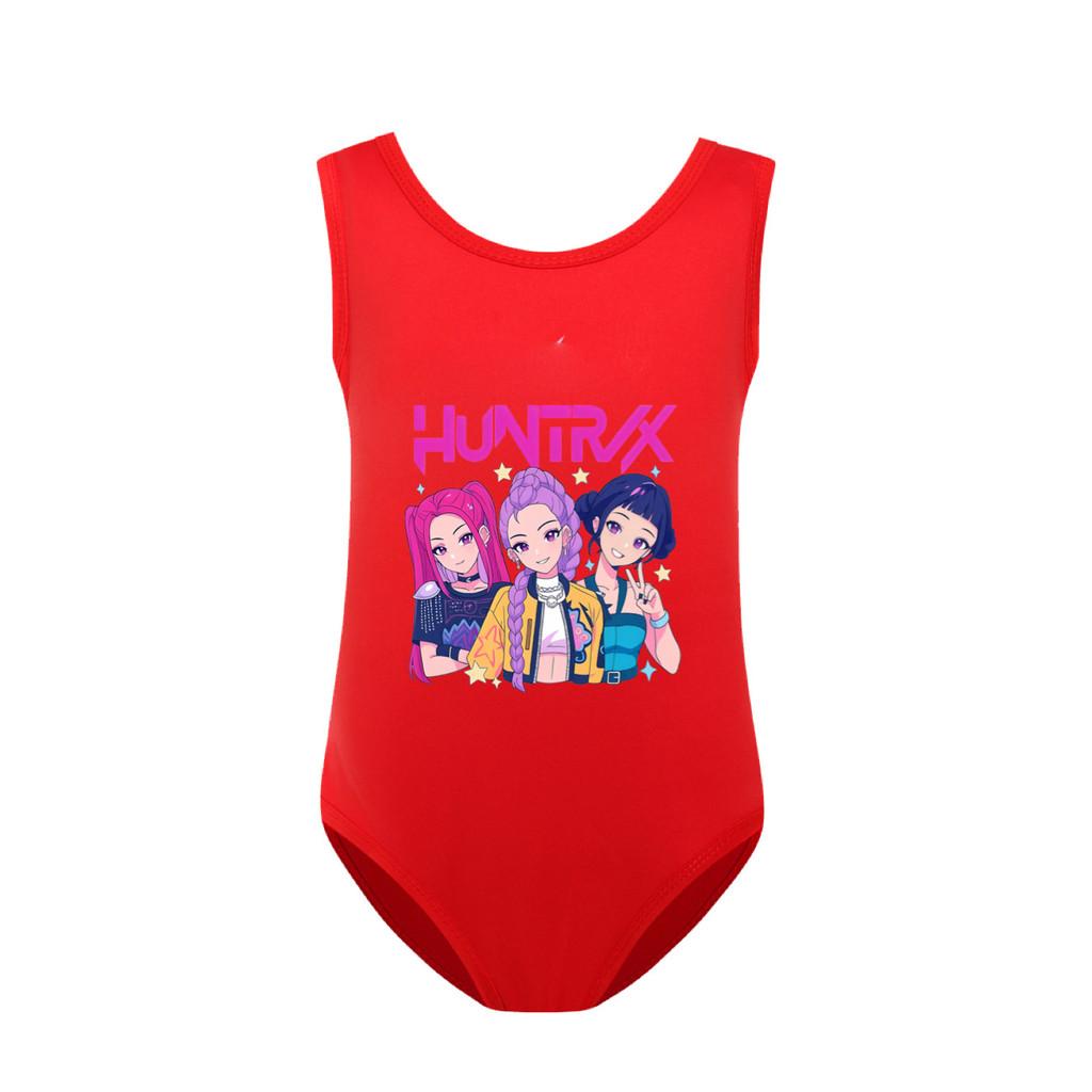 5025 Детский купальник для девочек Rumi Mira Zoey с принтом, слитный купальник для плавания