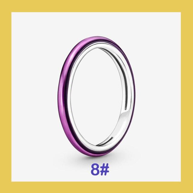 925 стерлингового серебра New Me кольцо бусина круглый соединитель шарм двойной Fit Me звено цепи жемчуг браслет ювелирные изделия