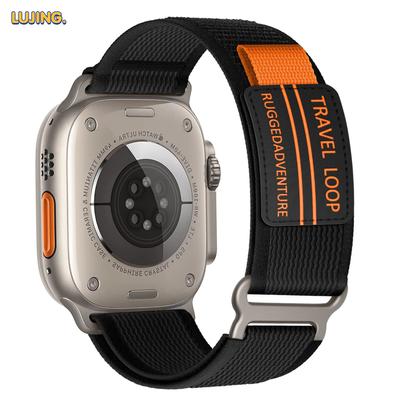 Нейлоновый ремешок для Apple Watch Ultra 2, ремешок 44 мм, 45 мм, 49 мм, 40 мм, 42 мм, 41 мм, 38 мм, браслет Correa Trail Loop iwatch Series10 46 мм, 8, 9, ремешок SE