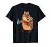 Cute Quokka, Book and Coffee Gift T-Shirt