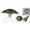 Popular Elastic Headband Camouflage Pattern Sun Rain Umbrella Hat Cap for Fishing