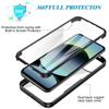 For Xiaomi Redmi Note 14 4G (163.25x76.55x8.16mm) Case Acrylic+TPU Clear Phone Cover with PET Screen Film