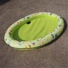 Bouée gonflable Worallymy pour chien, verte