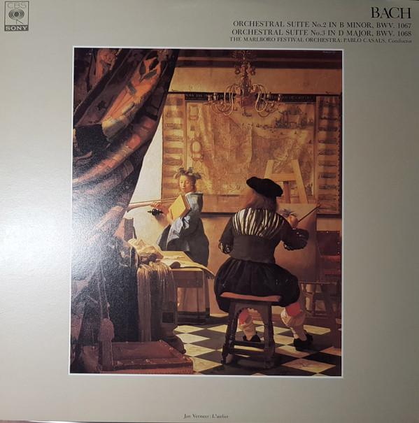 LP Record PABLO CASALS, MARLBORO FESTIVAL ORC - Bach Orchestral Suite No 2 In B Min FCCA445 CBS SONY Japan Classical Used