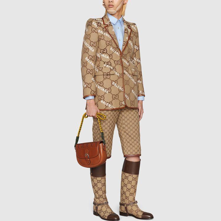 Gucci SS22 Повседневные шорты мужские Хаки 675281-Z8ASS-2580