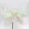 Fairy Wings Set Lightweight Fairy Costume with Floral Garland Fairy Hair Tinsel Wand Elf Ears Butterfly Wings Kit