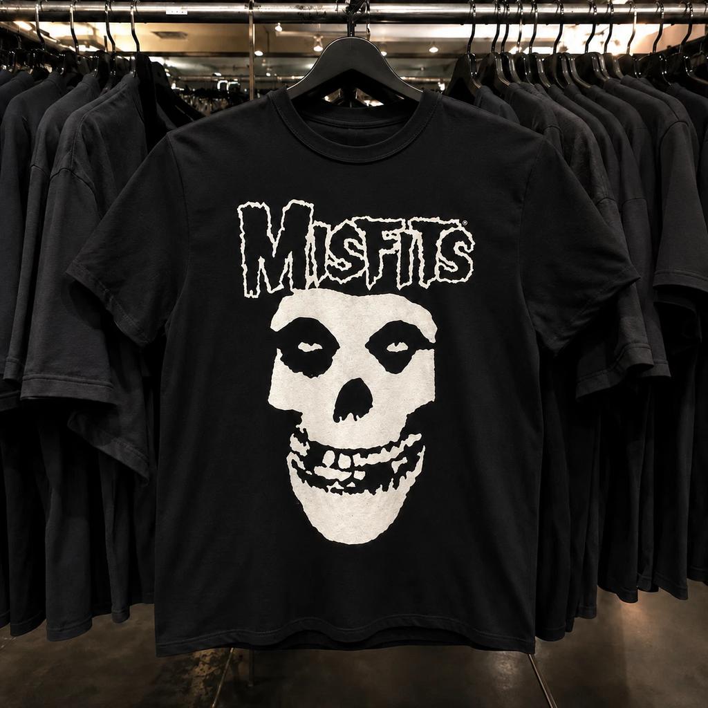 Футболка MISFITS Плотная 220 г/м² | Мужская Женская Премиум 100% Хлопок